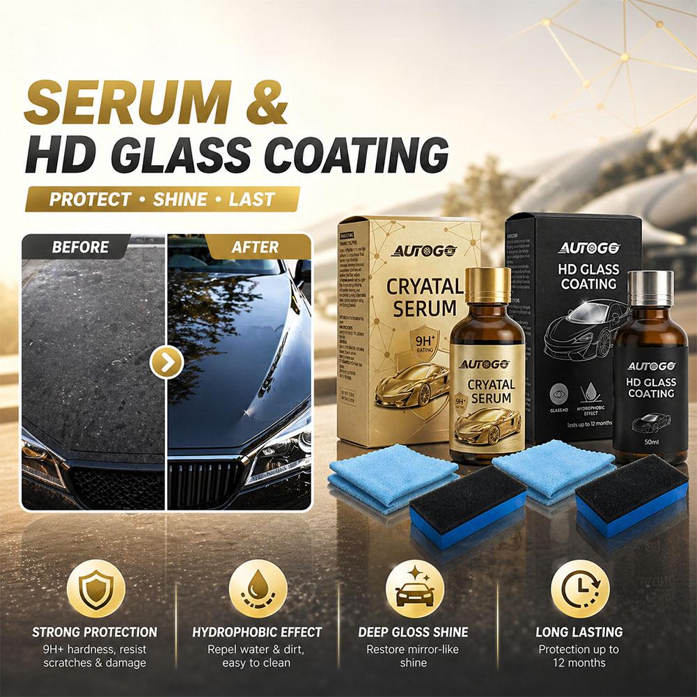 Car Ceramic Coating Kit HD Gla - Glass Protector Auto avaliação e preço
