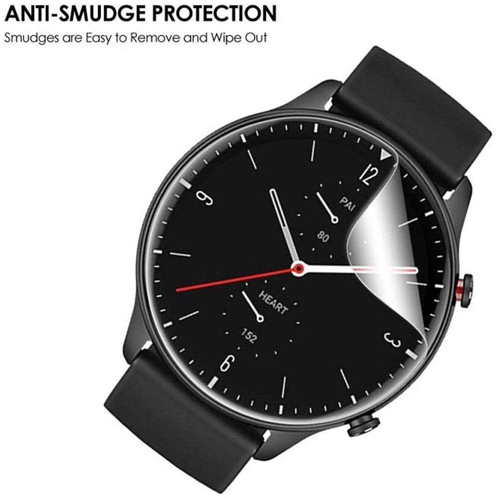 3/6pcs Ultra-thin Transparent  - Smartwatch Screen Film avaliação e preço