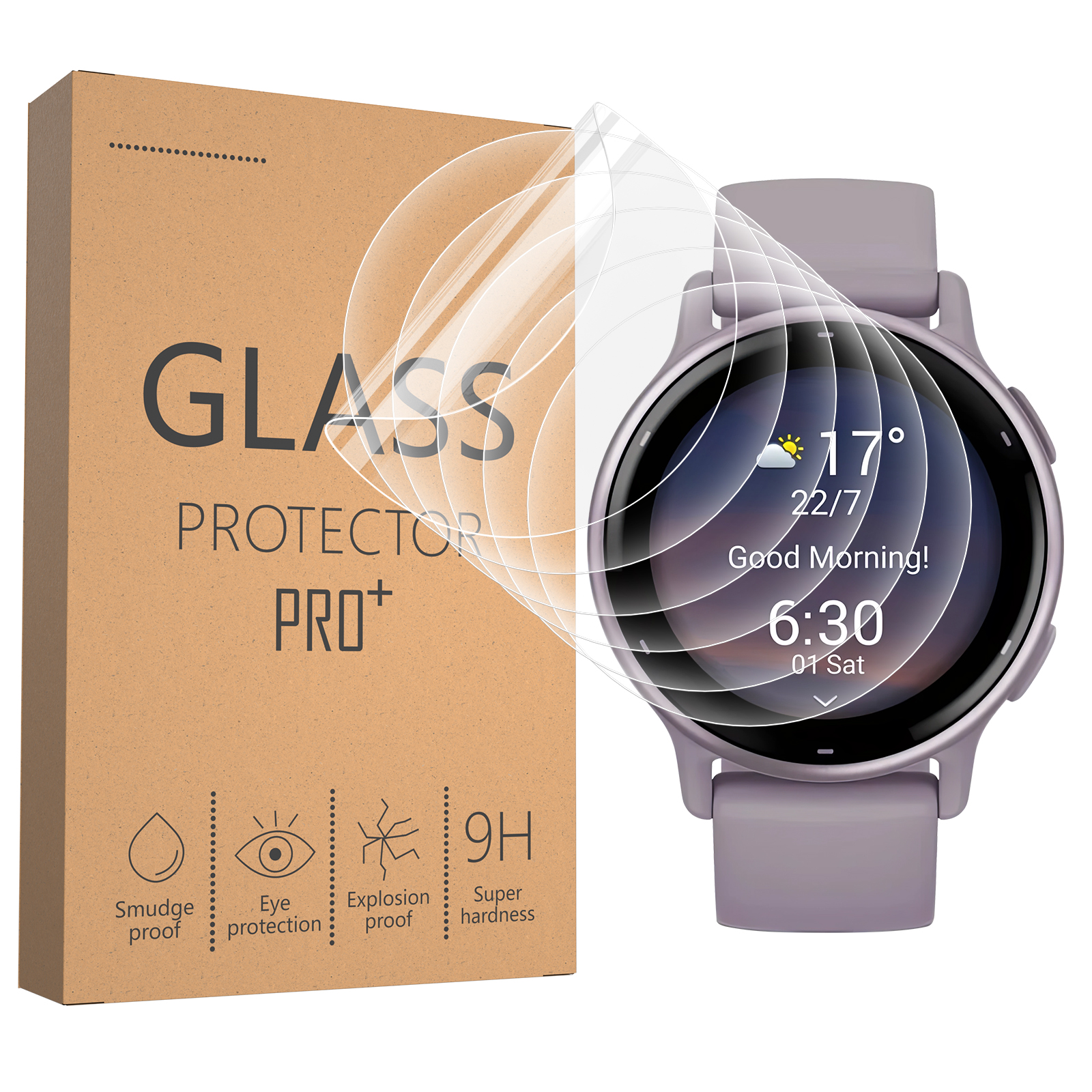 Soft Clear Protective Film For - Smartwatch Screen Film avaliação e preço