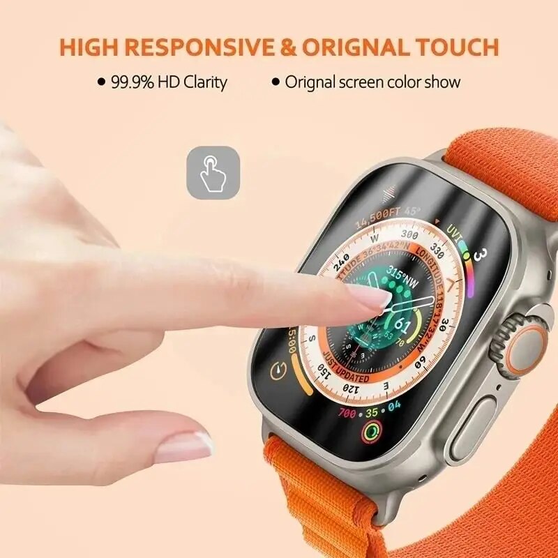 Screen Protector for Apple Wat - Smartwatch Screen Film avaliação e preço