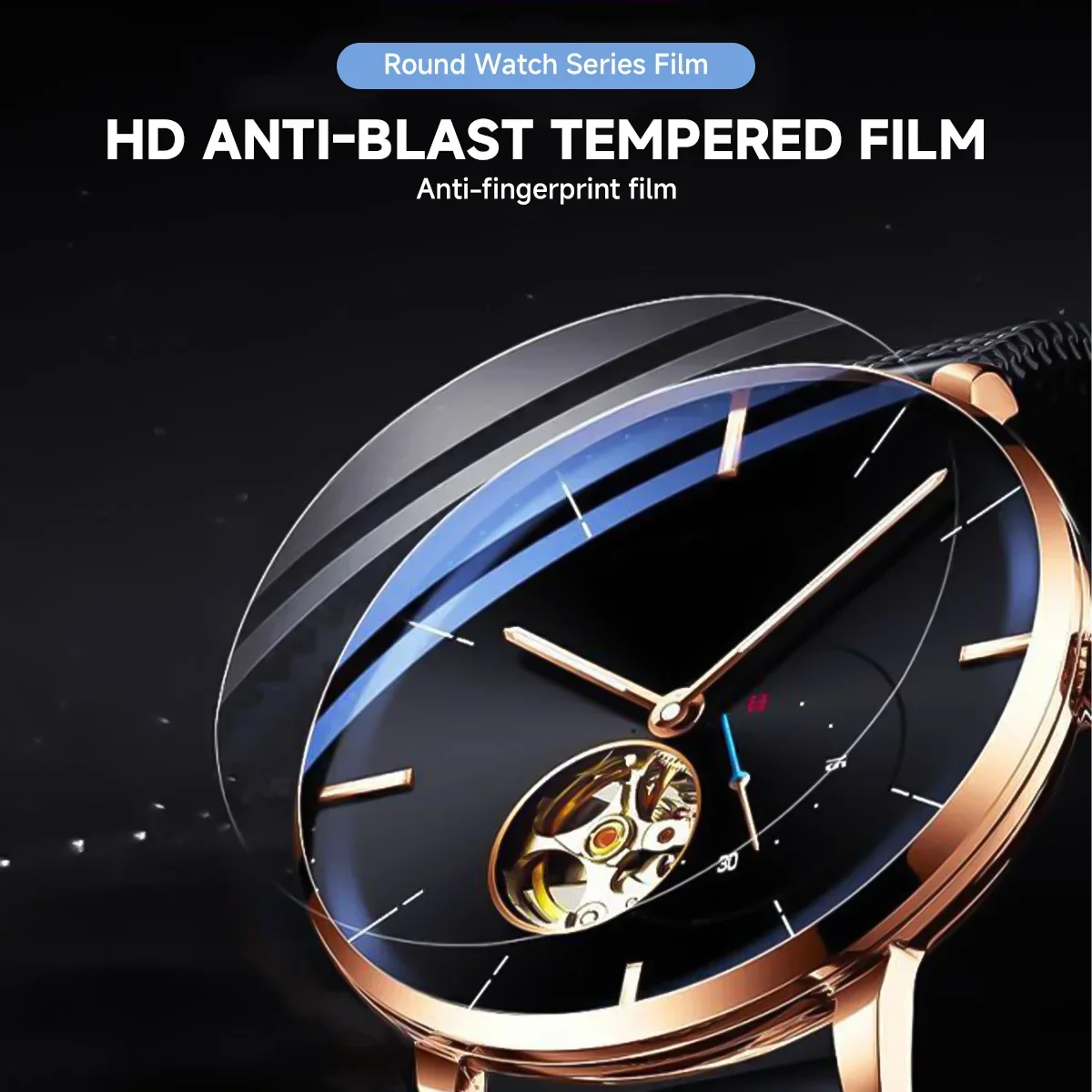 26-46mm Universal Tempered Gla - Smartwatch Screen Film avaliação e preço