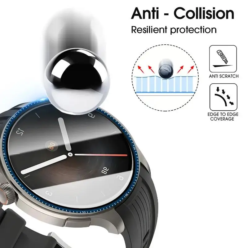 Full Curved Protective Soft Fi - Smartwatch Screen Film avaliação e preço