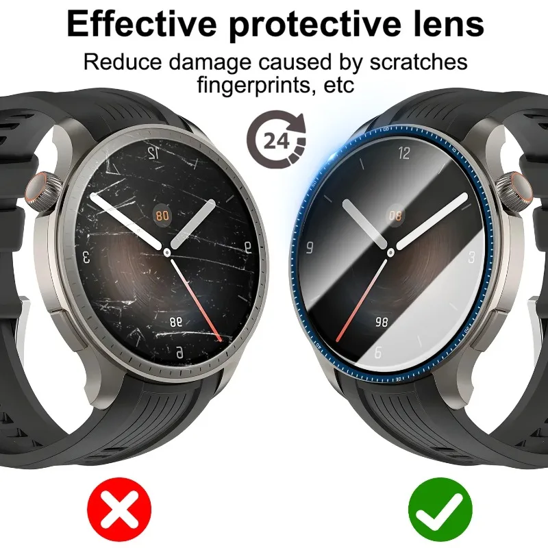 Full Curved Protective Soft Fi - Smartwatch Screen Film avaliação e preço