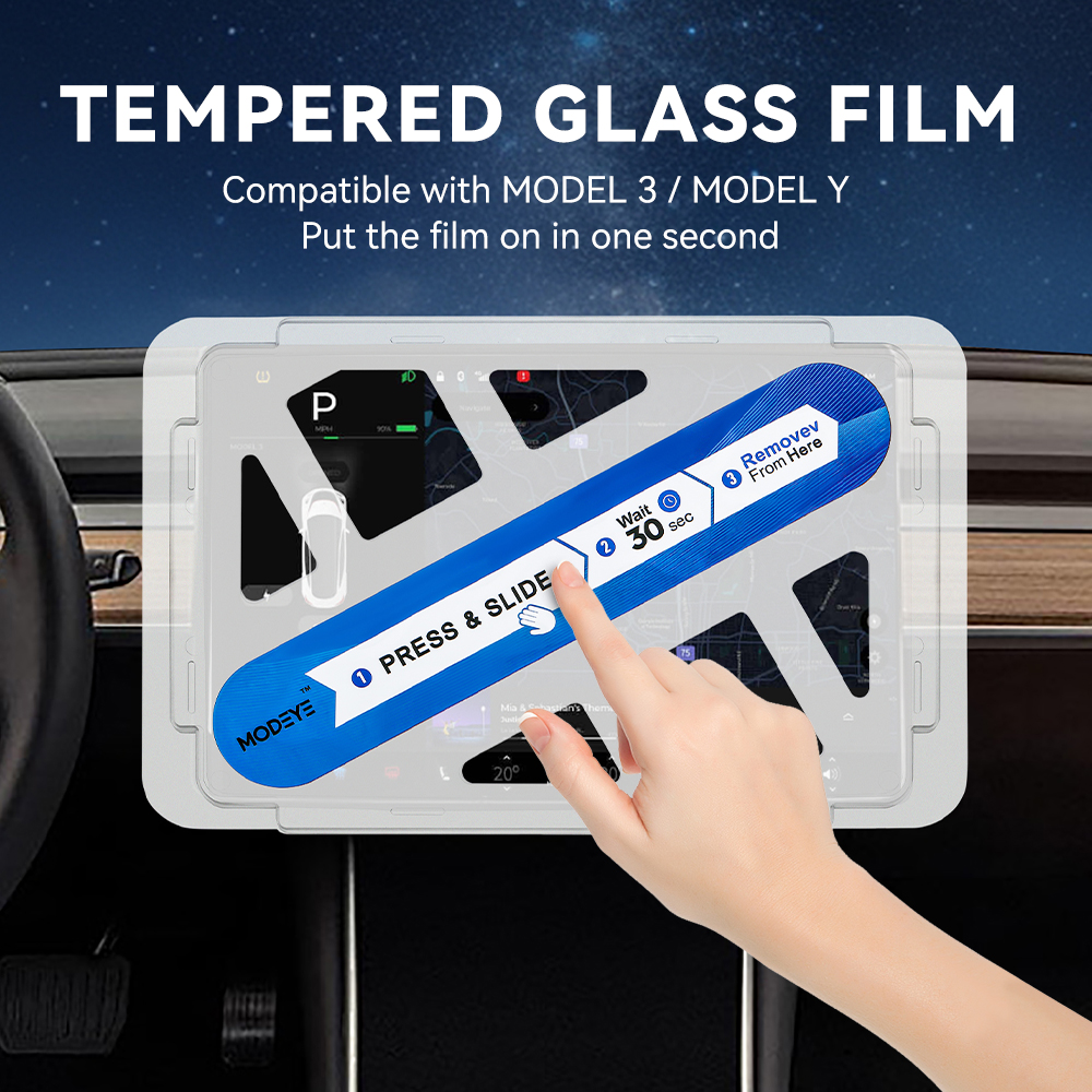 For Tesla Model 3 Y Car Naviga - Glass Protector Auto avaliação e preço