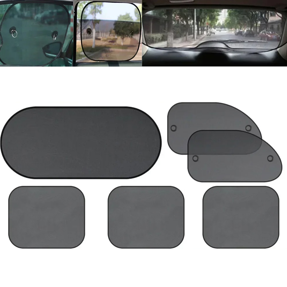 1Set Black Window Curtain Side - Glass Protector Auto avaliação e preço