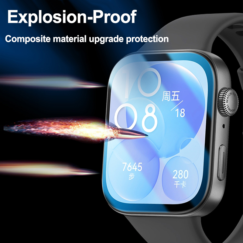 Soft Glass For Huawei Watch Fi - Tempered Glass Screen 9H avaliação e preço