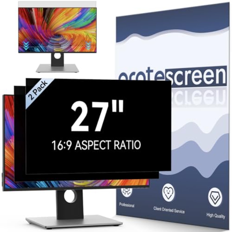 [2 Pack] 27 Inch Computer Priv - Privacy Filter 2Pack avaliação e preço