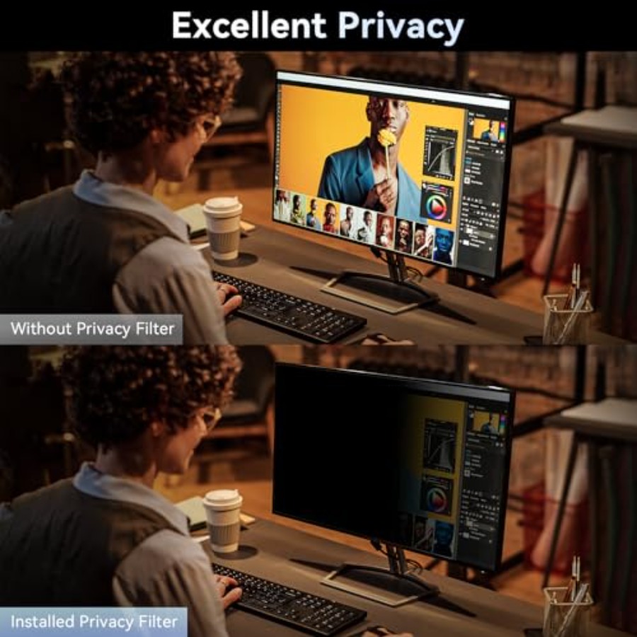 [2 Pack] 27 Inch Computer Priv - Privacy Filter 2Pack avaliação e preço