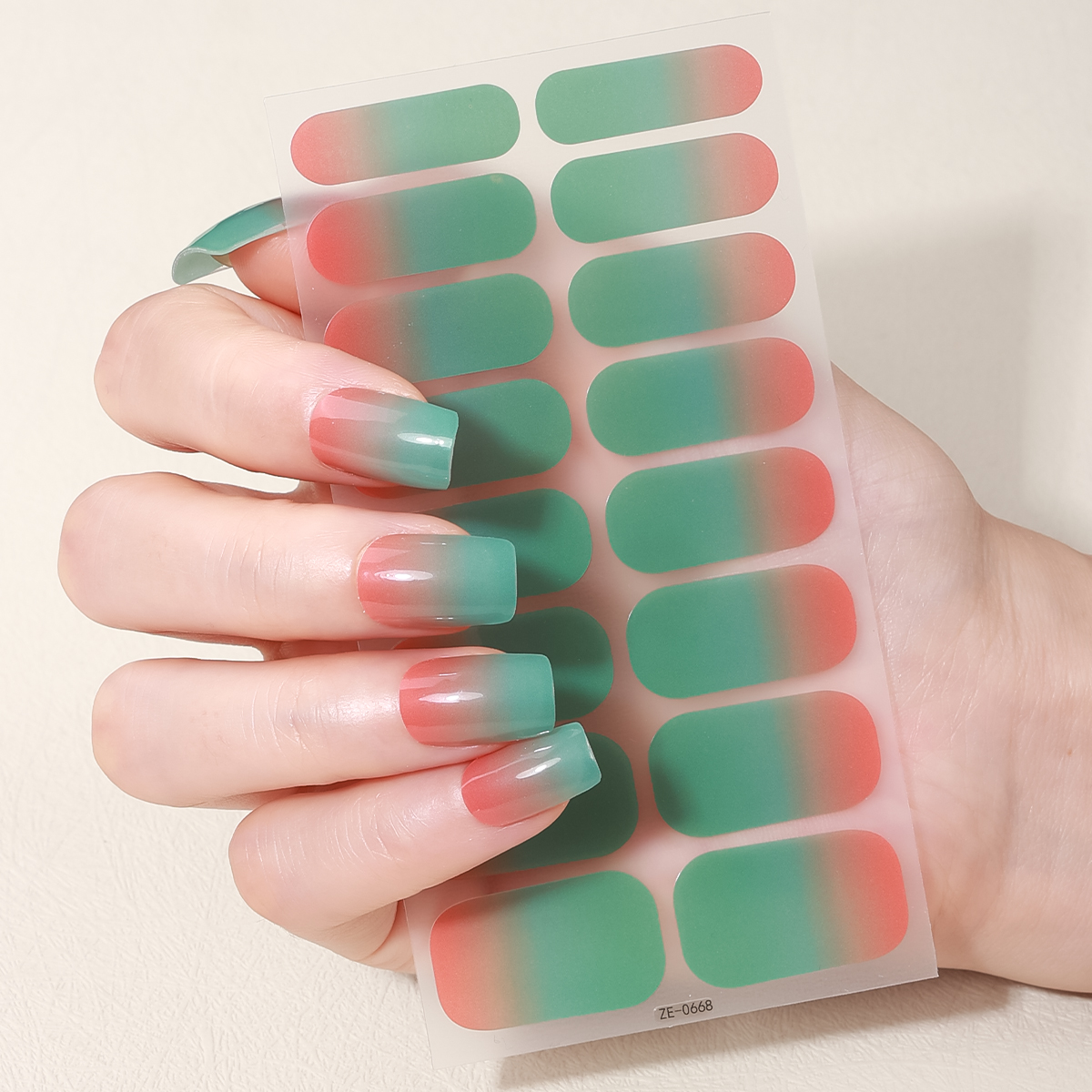 16Tips Full Cover Gradient Nai - Full Cover Adhesive avaliação e preço