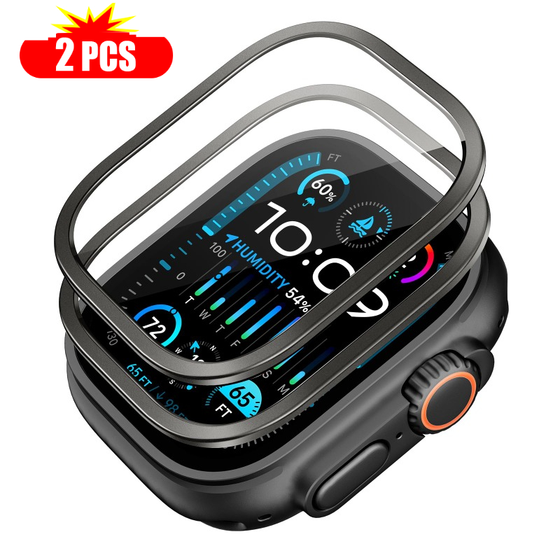 2pcs Tempered Glass for Apple  - Smartwatch Screen Film avaliação e preço