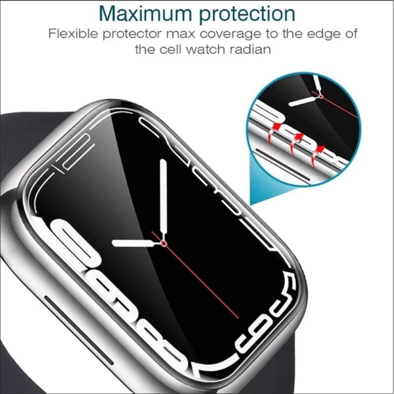 6pcs Screen Protector Film for - Smartwatch Screen Film avaliação e preço